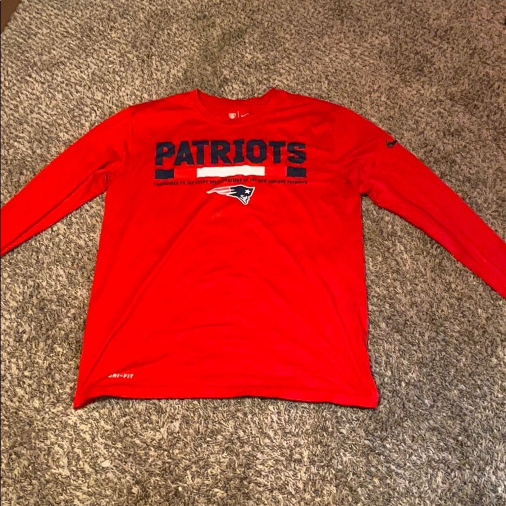new england patriots nike long sleeve shirt